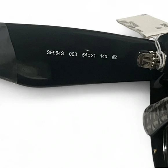 NWT Elegant Salvatore Ferragamo SF964S 003 Sunglasses Women's BLK Made In Italy - Picture 8 of 10